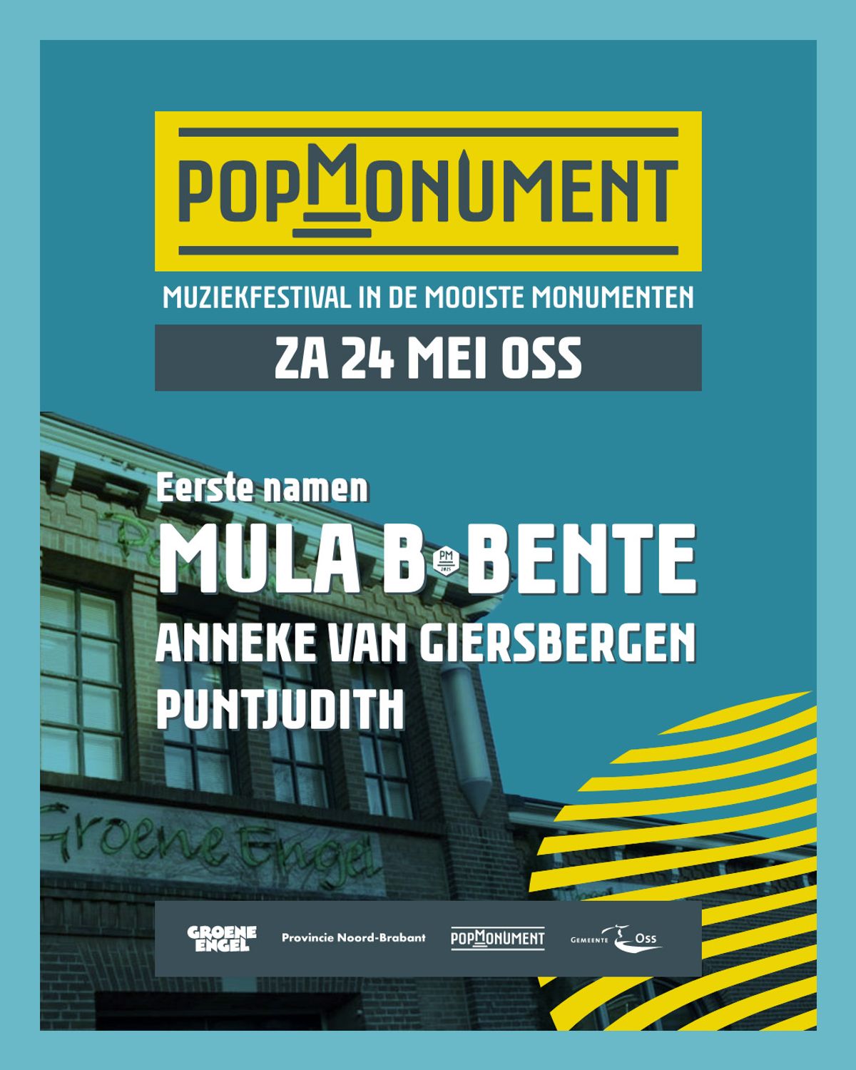 Eerste editie Popmonument in Oss